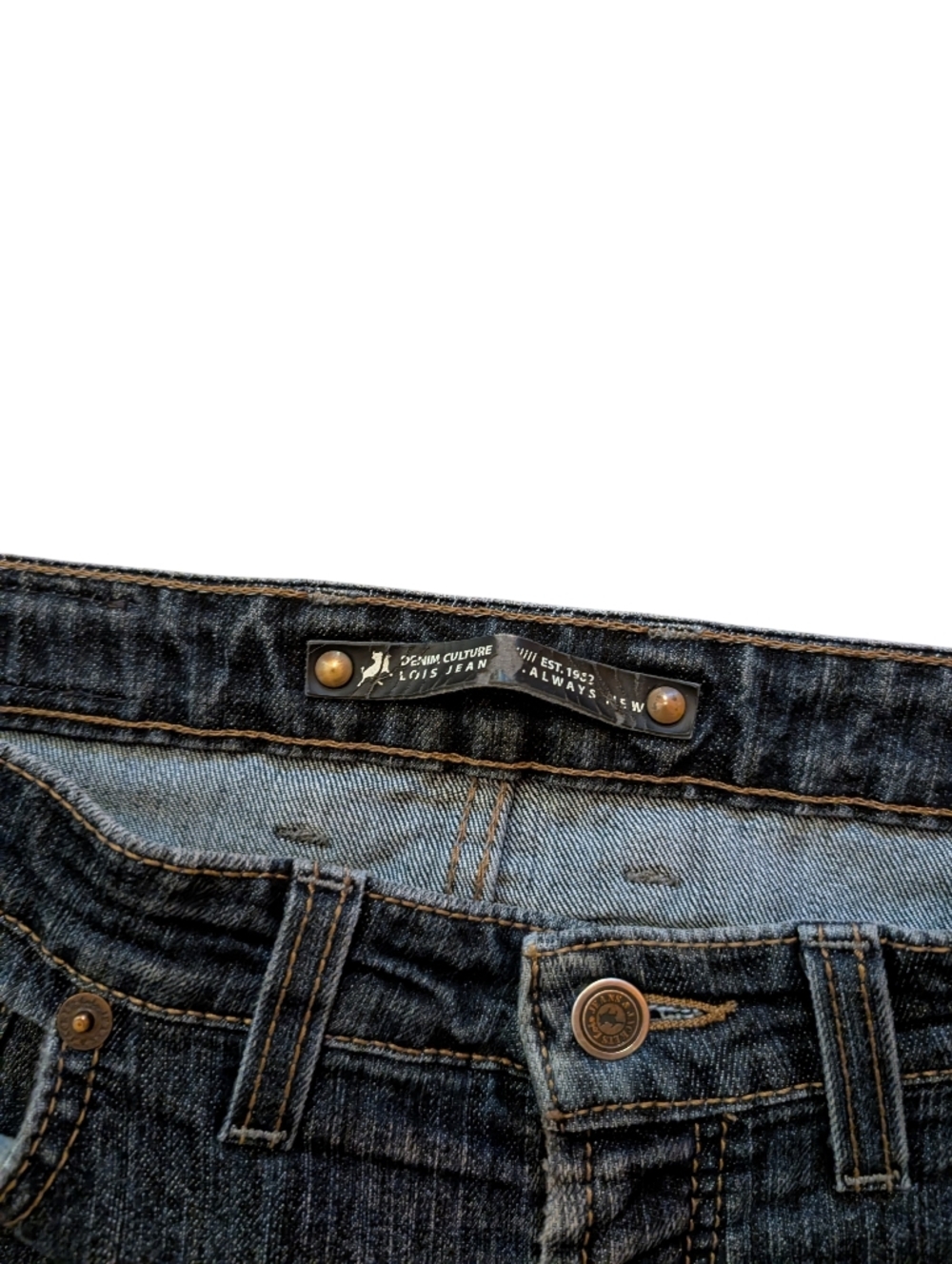 Lois Dark Blue Men's Denim Jeans - Picture 5 of 5